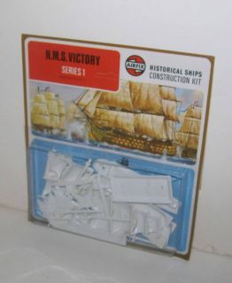 Vintage 1973 Airfix HMS Victory Historical Carded Ship 1/72nd 01267 