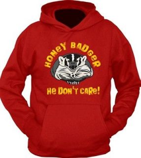 Honey Badger He Dont Care Funny Animal LSU T Shirt Hoodie