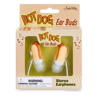 HOT DOG EARBUDS   Headphones    3.5mm Plug   Earphones   iPhone 