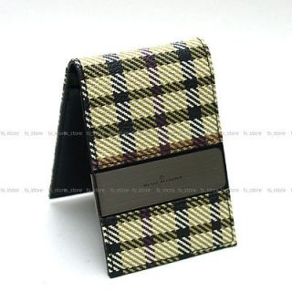   Leather Metal MoneyClip Mens Womens Wallet Purse in Fashion So Hot