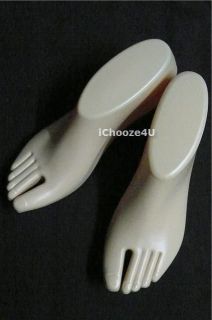 FEMALE FEET FOOT SHOE MANNEQUIN 1 pair For Display Shoe