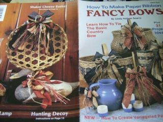 How To Make Paper Ribbon Fancy Bows Craft Book With 21 Projects