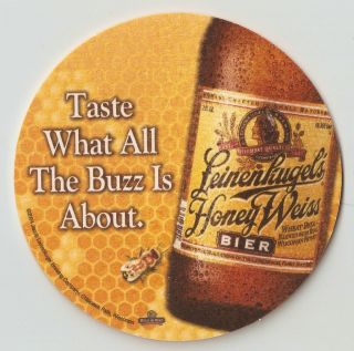 16 Leinenkugels Honey Weiss / Amber Light Beer Coasters