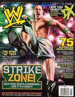 WWE Magazine 10/09 John Cena/Rey Mysterio/Melina/Santino/Halloween 