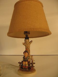Goebel Hummel Wayside Harmony Lamp
