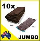 10 x Jumbo Vacuum Storage Bags 70 x 100 cm Large Seal Space Saver Bag