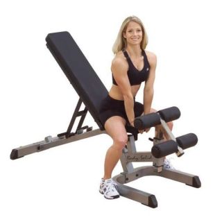 Body Solid Heavy Duty Commercial Flat Incline Decline FID Weight Bench 