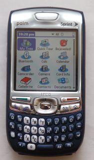 Palm Treo 755 P 755p Sprint PDA Camera Cell Phone BLUE internet 