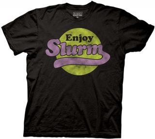 New Futurama TV Cartoon Enjoy Slurm Adult Shirt Funny