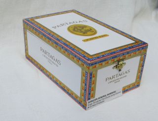 PARTAGAS CIFUENTES BLEND WOOD CIGAR BOX MADE IN DOMINICAN REPUBLIC