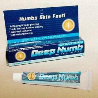10g Deep Numb Tattoo Numbing Cream USA Seller Same Day Shipping
