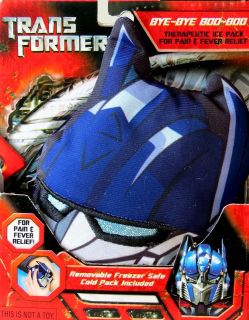 Bye Bye Boo Boo Therapudic Ice Pack ~ Transformers