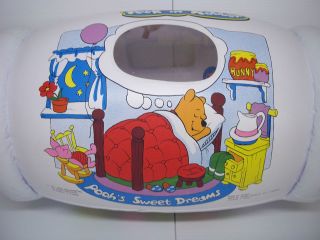 DISNEY WINNIE THE POOH INFLATABLE BABY ROLLER ACTIVITY TOY HAPPY 