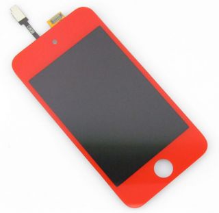   screen glass replacement Assembly for iPod Touch 4 4th Gen 4G Red
