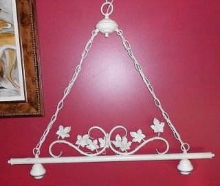   HANGING CEILING LIGHT FIXTURE IVY LEAVES Kitchen Island Style Deco
