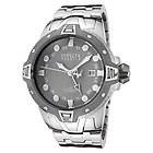 New Invicta Reserve Excursion Swiss Made GMT Gray Dial Mens Wrist 