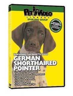 GERMAN SHORTHAIRED POINTER ~ Puppy & Dog Training DVD