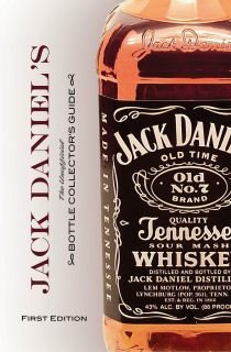 Jack Daniels Bottle Collectors Guide Book   Brand New & Signed by 