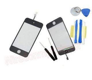 SCREEN DIGITIZER REPLACEMENT FOR IPOD TOUCH 4TH GEN 4G WITH FREE TOOLS 