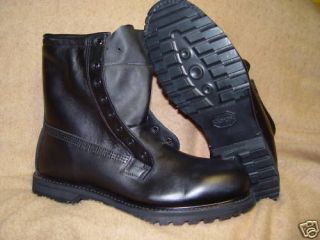 MENS LEATHER 9 STEEL TOE VIBRAM SOLE INSULATED SECONDS