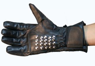   Motorcycle Leather Winter Biker Riding Gloves Heavy Duty (close out