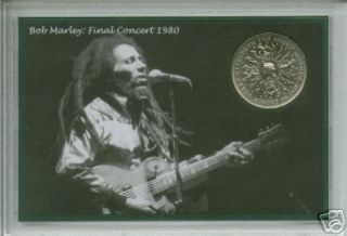 Bob Marley Jamaican Reggae Music Rasta Rastafarian Vintage Coin Gift 