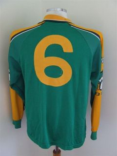   Worn Shirt Meath GAA #6 Gaelic Football Jersey ONeills An Mhí L/S