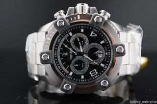   Invicta 0335 Reserve Arsenal Chronograph Swiss Watch 63mm Black Dial