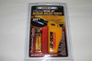 Butane Lighter Micro Torch MJ 300 Solder It Blister Pack New High 