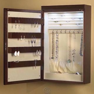 wall mounted jewelry armoire in Jewelry Holders & Organizers