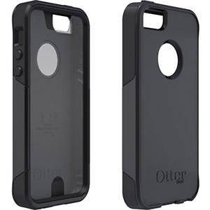 NEW IPhone 5 Otterbox Commuter BLACK case/cover COMES WITH SCREEN 