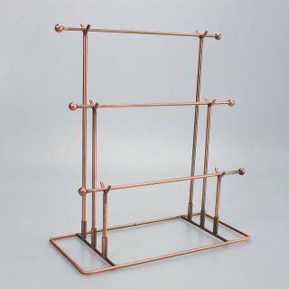 New Jewelry Display Stand Rack Holder Necklace Bronze T 083
