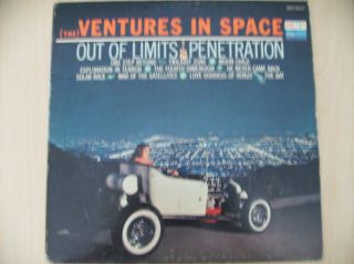 LP The Ventures In Space Dolton Stereo Vintage Vinyl Record