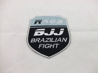 RAGS BRAZILIAN FIGHT PATCH SMALL BJJ MMA VALE TUDO JUDO JIU JITSU