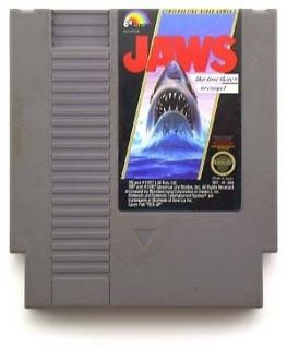 JAWS   Original Nintendo NES Video Game