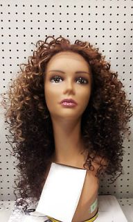   PAZAZZ COLLECTION SOULTRESS SYNTHETIC LACE FRONT WIG LONG CURLY STYLE