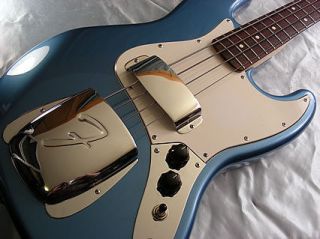2007 Fender Standard Jazz Bass Vintage Upgrades J Bass J Blue W/ HSC