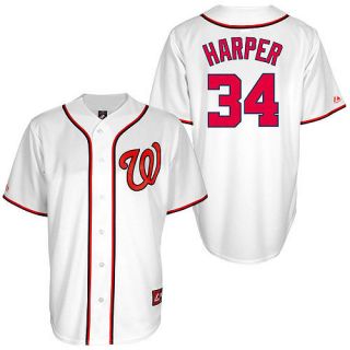   Nationals Bryce Harper Replica YOUTH Home Jersey   GREAT GIFT