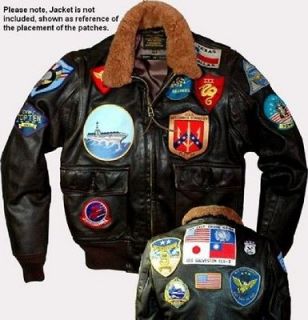 top gun jacket patches