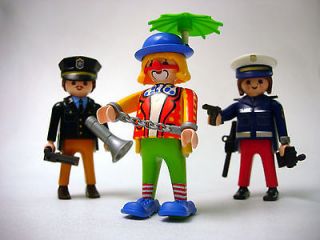 SHAMED CLOWN (Playmobil Custom Scene) police, circus, city, cops 
