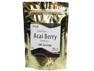 Pure Burn ACAI Berry Perfect POWDER ~ ORGANIC Non GMO