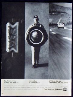 Vintage 1963 AMOCO American Oil Company Dealers Magazine Ad