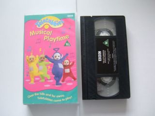 MUSICAL PLAYTIME childrens TV video TELETUBBIES