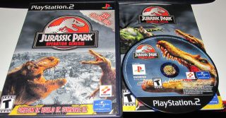 Jurassic Park Operation Genesis (Sony PlayStation 2 & 3 , 2003) Used 