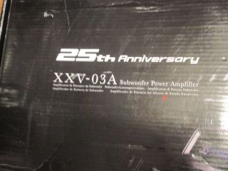 NEW Limited Edition Kenwood 25th Anniversary XXV 03A Mono subwoofer 