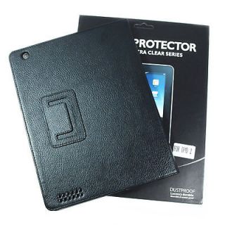   Case folding stand & Premium Screen Protector for iPad 2 iPad 3