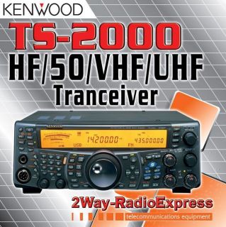 KENWOOD TS 2000 HF 50MHz VHF U​HF All Mode Base Satellite Tranceiver 
