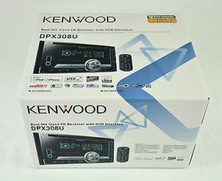 Kenwood DPX 308U Double Din WMA/ Car Audio CD Player DPX308U iPod 