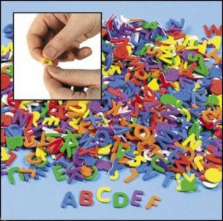 52 Foam Letters Alphabet Stickers Shapes Kids ABCraft