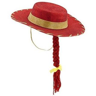   Store Jessie Cowgirl Hat & Braid Girls Dress Up Costume Toy Story 3